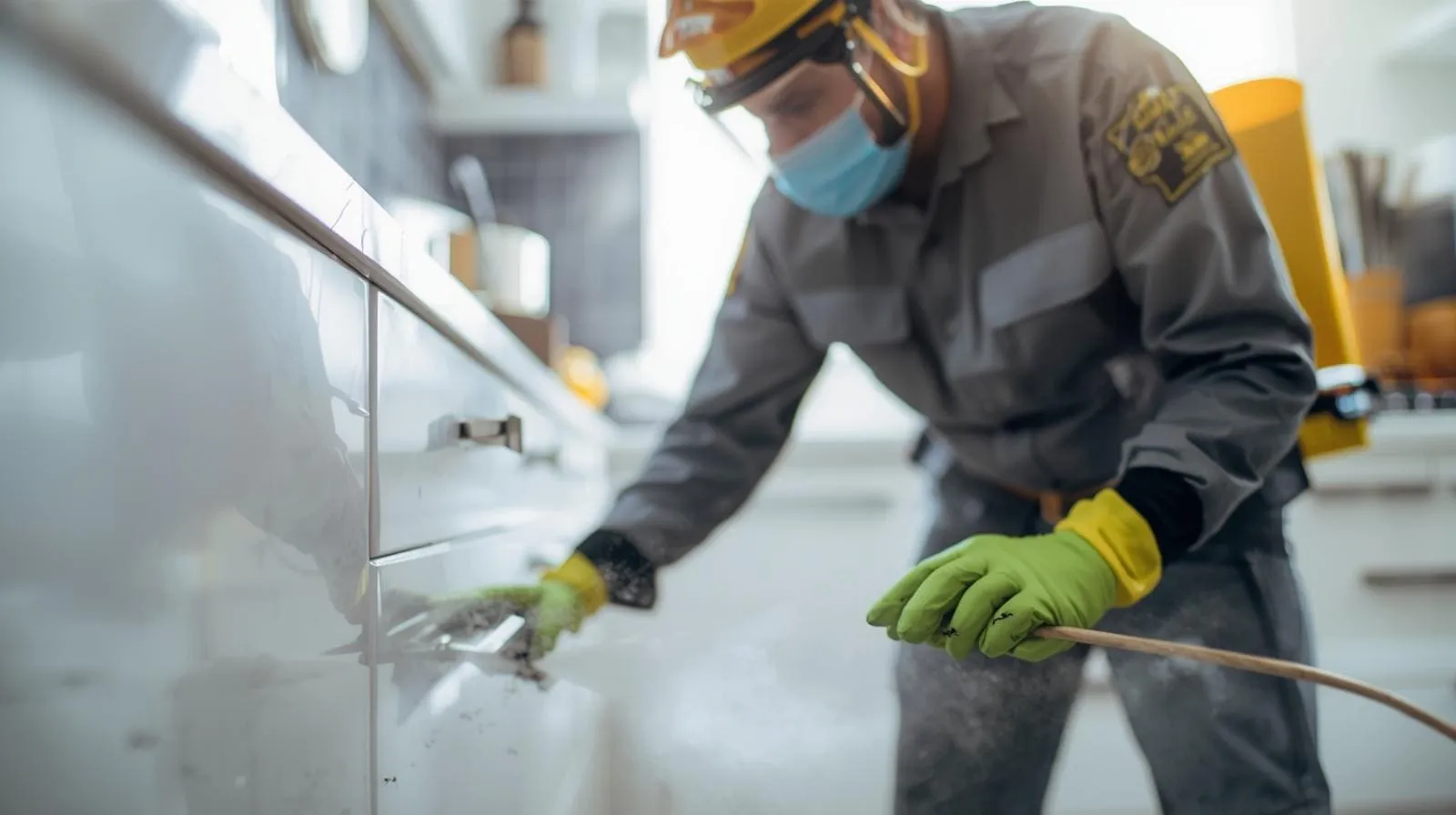 Intervention afin d'éloigner les fourmis