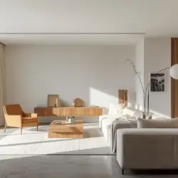 Salon après rénovation