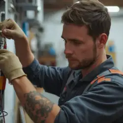 Electricien en intervention