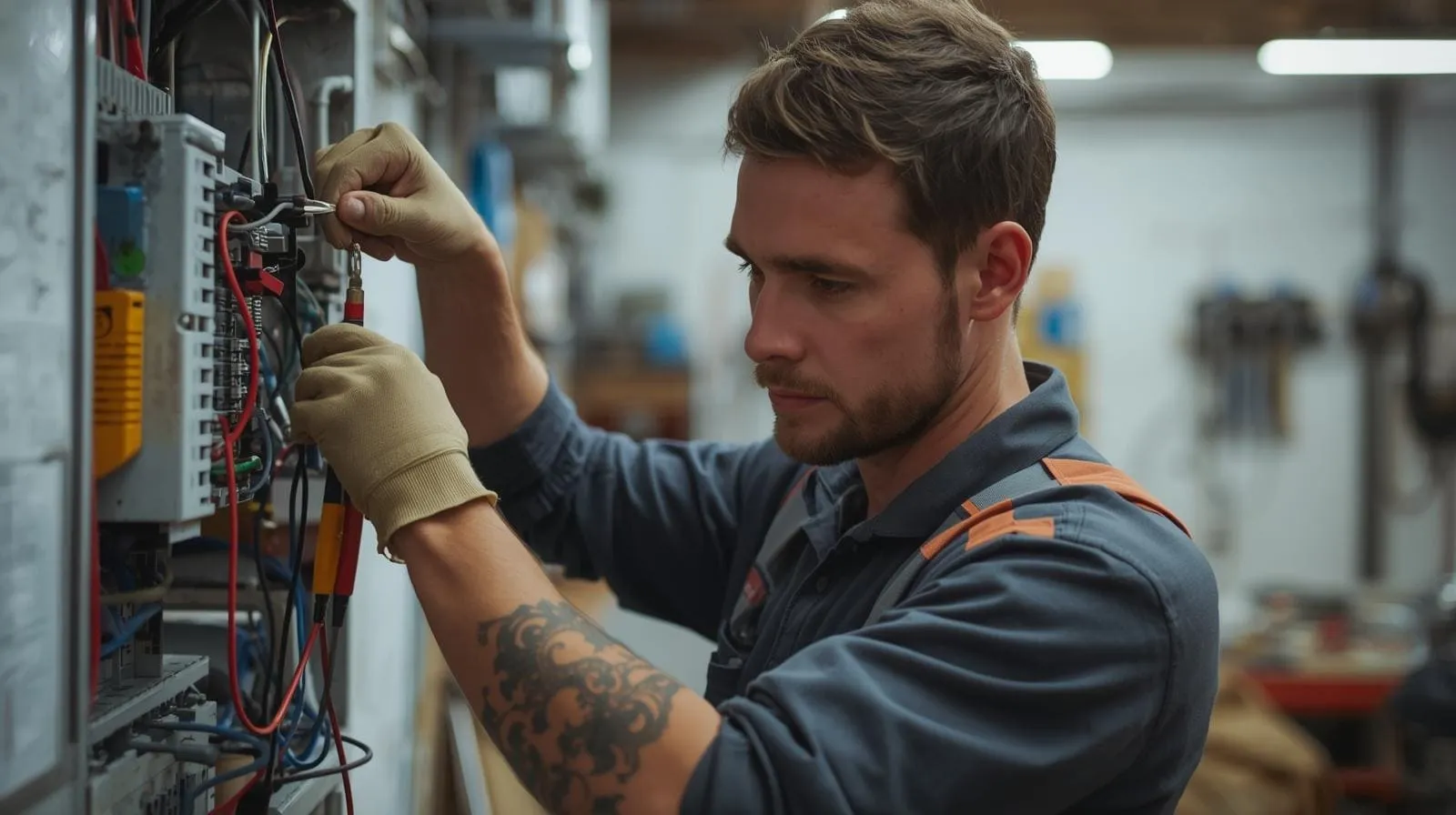 Electricien en intervention