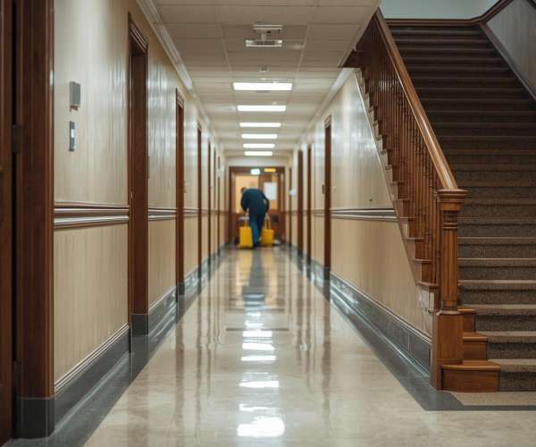 entretien des all etescalie d'un immeuble